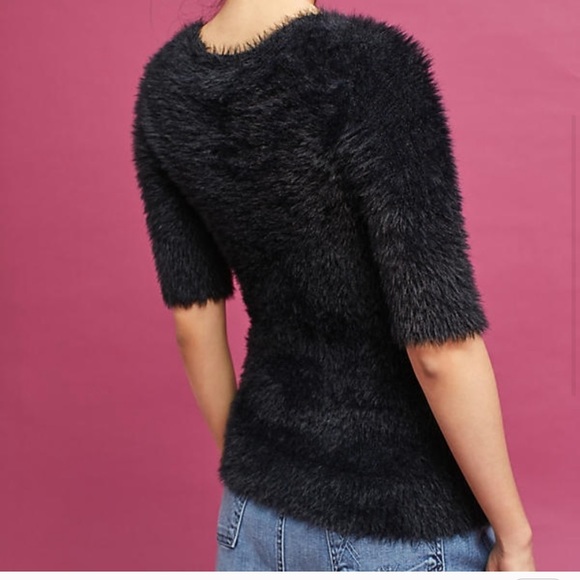 Anthro Isola Knitted & Knotted teddy sweater NWOT - Picture 3 of 5